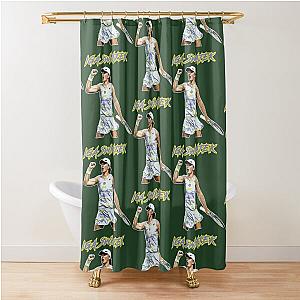 Iga Swiatek Celebration Shower Curtain