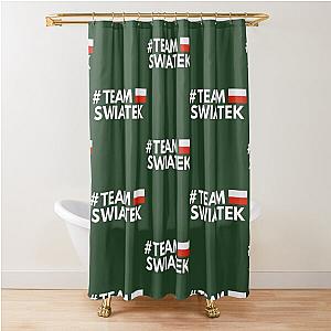 Iga Swiatek Shower Curtain