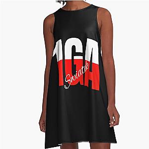 IGA SWIATEK Team IGA SWIATEK Tennis A-Line Dress