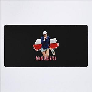 Iga Swiatek Gift Idea For Team Swiatek Desk Mat