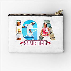 Iga Swiatek classic t shirt - Iga Swiatek Zipper Pouch
