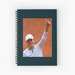 Iga Swiatek Spiral Notebook