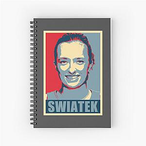 Iga Swiatek Hope Spiral Notebook