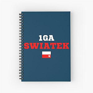 IGA SWIATEK TEAM SPIRAL NOTEBOOK