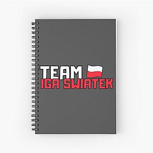 Iga Swiatek Poland Spiral Notebook