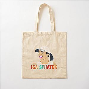 Iga Swiatek Cotton Tote Bag