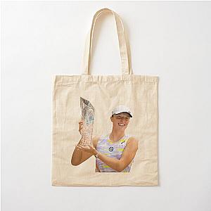 Iga Swiatek Cotton Tote Bag