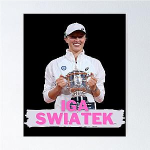 Iga Swiatek with a new grand slam title