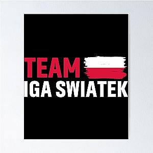 Team Iga Swiatek Poland Flag