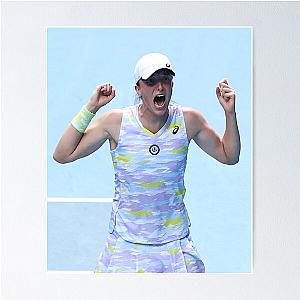 Iga Swiatek Open Poster