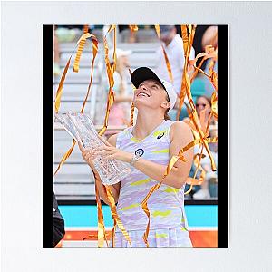 Iga Swiatek Champion Poster