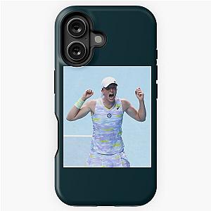 Iga Swiatek Open Passion iPhone Tough Case