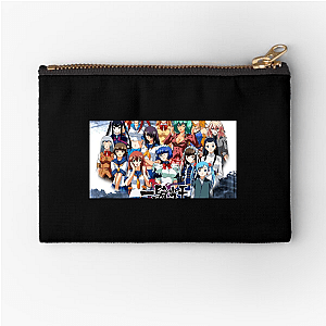 No Rules, Just Throwdowns Ikki Tousen Zipper Pouches