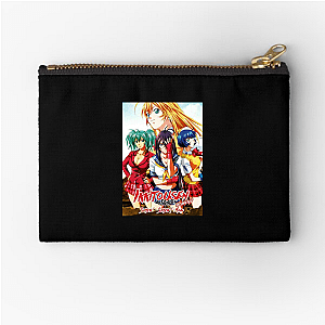 Blades, Braids, and Bruises Ikki Tousen Zipper Pouches