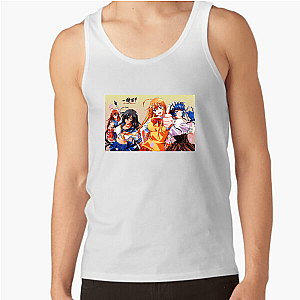 Power = Pretty + Punchy Ikki Tousen Tank Tops