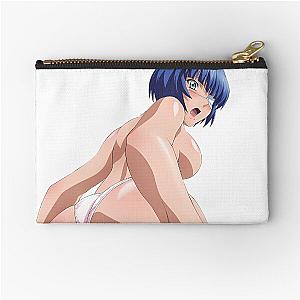 Shimei Ryomou Anime Lewd Waifu Zipper Pouch - Ikki Tousen