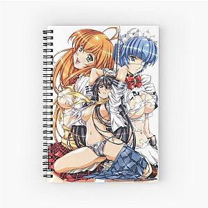 Ikki Tousen Waifus Spiral Notebook