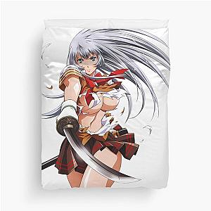 Ikki Tousen Shiryuu Chou-un Anime Waifu Duvet Cover