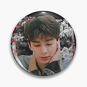 Song Yunhyeong iKON Song Korean Kpop Floral Design Pin