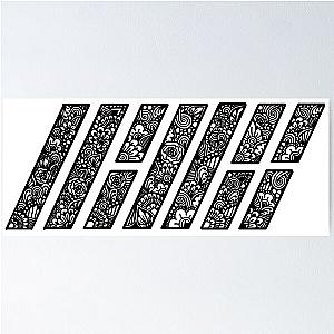 iKON Zentangle Logo Poster