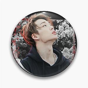 Kim Jiwon iKON Bobby Korean Kpop Floral Design Pin