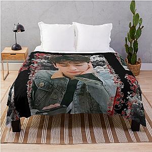 Song Yunhyeong iKON Song Korean Kpop Floral Design Throw Blanket