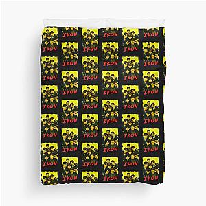 iKON Kpop Group Members Yellow Korean Kpop RGB Color Design Duvet Cover