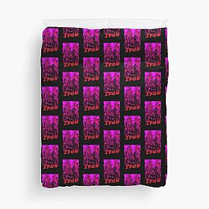 iKON Kpop Group Members Purple Korean Kpop RGB Color Design Duvet Cover