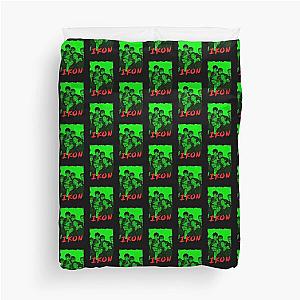 iKON Kpop Group Members Green Korean Kpop RGB Color Design Duvet Cover