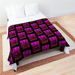 iKON Kpop Group Members Purple Korean Kpop RGB Color Design Comforter