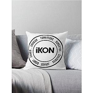 iKON OT7 member Throw Pillow