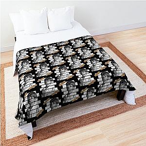 Jung Chanwoo iKON Chan Korean Kpop Monochrome Stripe Design Comforter