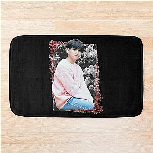 Jung Chanwoo iKON Chan Korean Kpop Floral Design Bath Mat