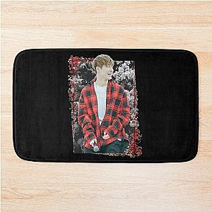 Kim Hanbin iKON BI Korean Kpop Floral Design Bath Mat