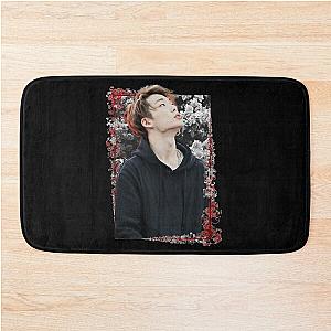 Kim Jiwon iKON Bobby Korean Kpop Floral Design Bath Mat