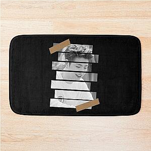 Koo Junhoe iKON June Korean Kpop Monochrome Stripe Design Bath Mat