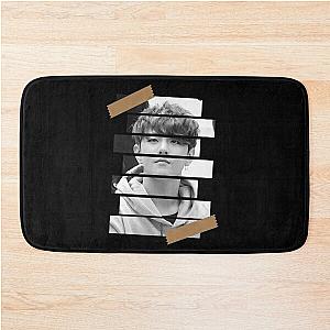 Kim Donghyuk iKON DK Korean Kpop Monochrome Stripe Design Bath Mat