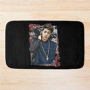 Koo Junhoe iKON June Korean Kpop Floral Design Bath Mat