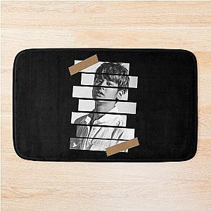 Jung Chanwoo iKON Chan Korean Kpop Monochrome Stripe Design Bath Mat