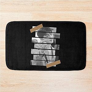 Song Yunhyeong iKON Song Korean Kpop Monochrome Stripe Design Bath Mat