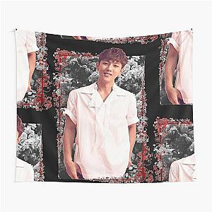 Kim Donghyuk iKON DK Korean Kpop Floral Design Tapestry