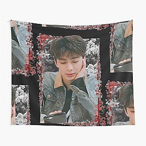 Song Yunhyeong iKON Song Korean Kpop Floral Design Tapestry