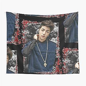 Koo Junhoe iKON June Korean Kpop Floral Design Tapestry