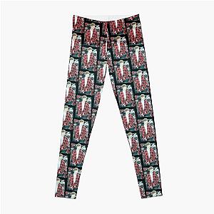 Kim Hanbin iKON BI Korean Kpop Floral Design Leggings