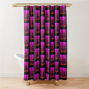 iKON Kpop Group Members Purple Korean Kpop RGB Color Design Shower Curtain