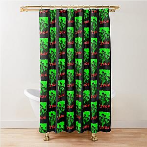 iKON Kpop Group Members Green Korean Kpop RGB Color Design Shower Curtain