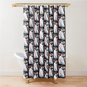 Jung Chanwoo iKON Chan Korean Kpop Floral Design Shower Curtain