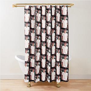 Kim Donghyuk iKON DK Korean Kpop Floral Design Shower Curtain