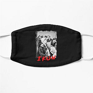 iKON Kpop Group Members black and white Korean Kpop RGB Color Design Classic   Flat Mask