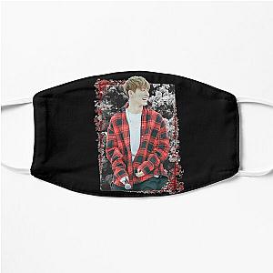 Kim Hanbin iKON BI Korean Kpop Floral Design Flat Mask